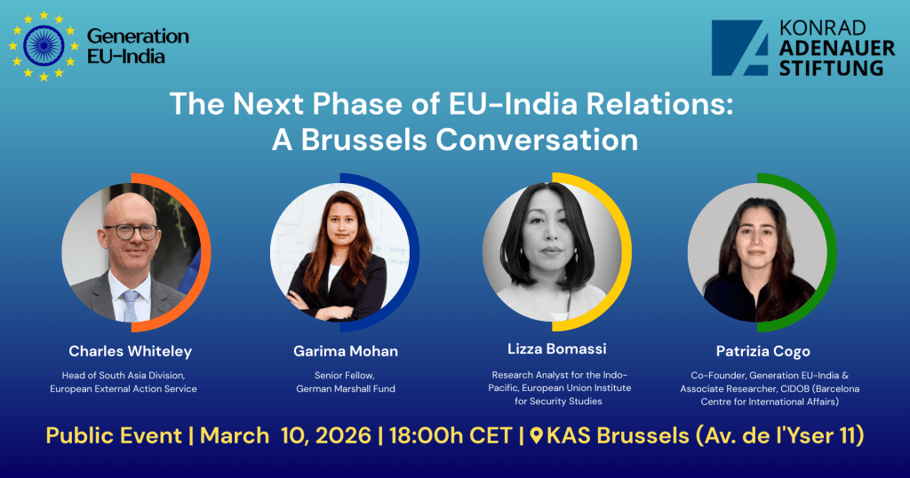 The Next Phase of EU-India Relations: A Brussels&nbsp;Conversation